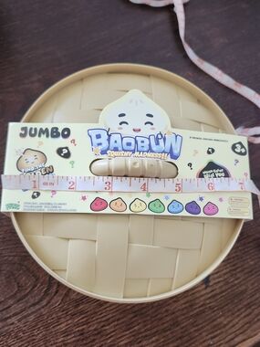 Jumbo Squishy Toy - Cream Kids Bag Accessory